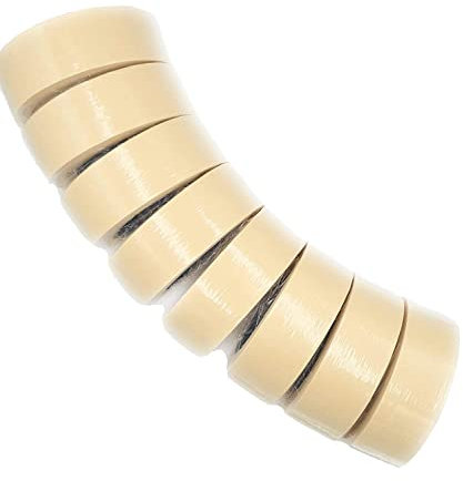 ACIT Tour de 8 rouleaux de ruban de masquage pour peinture, 50 m x 38 mm,Ne Laisse Aucun Résidu