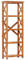 vidaXL Bücherregal 60x30x160 cm Akazie Massivholz Palisander-Finish
