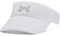 Under Armour Damen Blitzing Visors, (100) White Halo Gray, Einheitsgröße EU