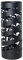 Mango Steam Porte-parapluie en Spirale Chat, Noir