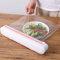 Natudeco Plastic Wrap Cutter Preservative Film Cutter Type de ventouse Support de film plastique Réutilisable Cling Film Dispenser Wrap Holder pour feuille d'aluminium
