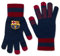 FC Barcelona - Winter Gloves Offiziell Guantes para clima frío Barça, Unisex, Einheitsgröße