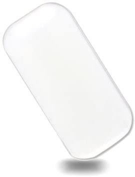Silikon Wimpern Pads, Silikon Wimpern Halter Pad, Wimpernverlängerung Halter, Falsche Wimpern Halter Pads Palett, Wiederverwendbare (Transparent)
