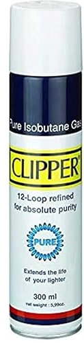 Clipper Gas White Pure 300ml + GRATIS Crystal Balls (1x 300ml)