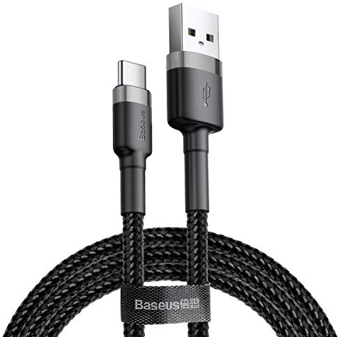 Baseus CATKLF-CG1 USB-Ladekabel schwarz/grau