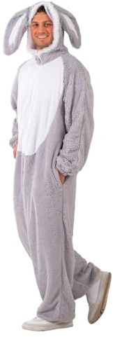 Funny Fashion Hase & Kaninchen Kostüme | Spring Hup Huppel Kaninchen Kostüm | One Size | Karnevalskostüm | Verkleiden