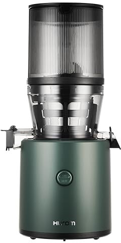 Hurom Exprimidor lento H320, plástico, verde oscuro/col rizada
