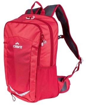 Fahrrad Rucksack 14 + 3 Liter ca. 26 x 46 x 18 cm (Pink)
