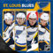 Turner Sports 25998011955 Wandkalender St. Louis Blues 2025, 30,5 x 30,5 cm