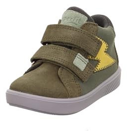 Superfit Jungen SUPIES Sneaker, GRÜN/GELB 7010