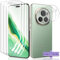 Teenrpov 3+3 Pièces pour Honor Magic 6 Pro Protection Écran TPU Souple [Pas Verre Trempé] + Honor Magic 6 Pro Caméra Verre Trempé, HD Anti Rayures Protecteur D'écran pour Honor Magic 6 Pro