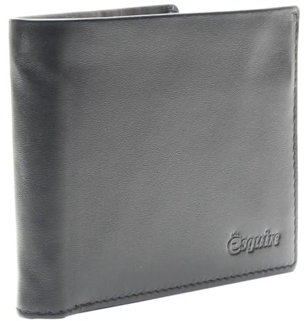 Esquire Geldbörse New Silk Wallet Black schwarz
