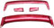 GENMAIBIGAO Auto Heckspoiler Spoiler für BMW E36 M3 GT Sedan Coupe,HeckspoilerflüGel Kratzfest Auto-Spoiler Kofferraumspoiler,A/Red