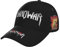YXAXAUOT Manowar Logo Schwarz Baseball Cap Club Unisex Baseball Mützen Baseballkappe für Herren und Damen Verstellbar Trucker Hat Kappe Mütze Sonnenmütze