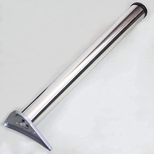 IUokLU 1 Stück höhenverstellbare Tischbeine, robuste Tischbeine, Möbelbein aus Edelstahl für Büro, Küchentisch, Arbeitsplatte/Silber/130 cm