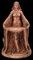 Danu Figur 41 cm groß - Keltische Göttin tonfarben, Wicca Deko Statue Magie