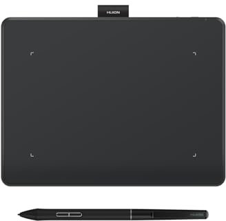 Huion Tableta Gráfica Inspiroy Frego S con Bluetooth, Pentech 3.0+, Tableta de Dibujo de 6,3x3,9 Pulgadas para Dibujar, Diseñar, Trabajar con Mac, PC y Dispositivos Móviles