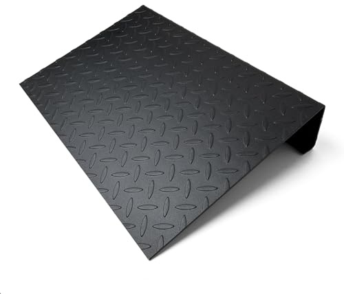 KORIKAHM Stahl Squat Wedge Block, Squat Board für Squats, Heel Elevated Squat Wedge, Gewichtheben, Split Squat Stand, Slant Block Board für Waden Stretching