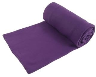 CB Home & Style Fleecedecke Decke 130 x 170 cm Kuscheldecke (Lila)