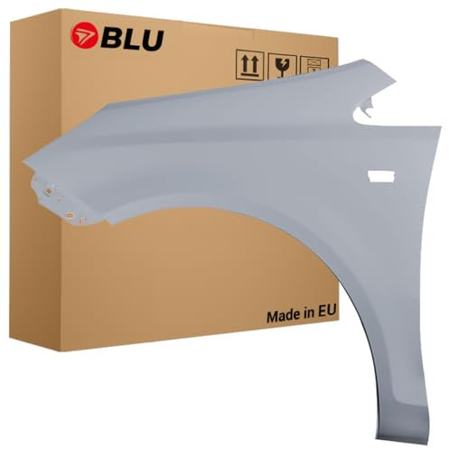BLU Kotflügel Passend für Opel Corsa D Z163 Links Silber | 2006-2014 | Vorderseite Vorne | Lackiert | Einbaufertig