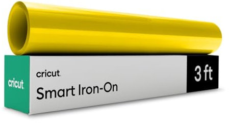 Cricut Smart Iron on, Maize Yellow - 13 in x 3 ft Bulk (1)