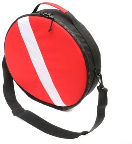 JINSBON Scuba Atemregler Tasche rund verschließbar Schutztragetasche für Tauchregler