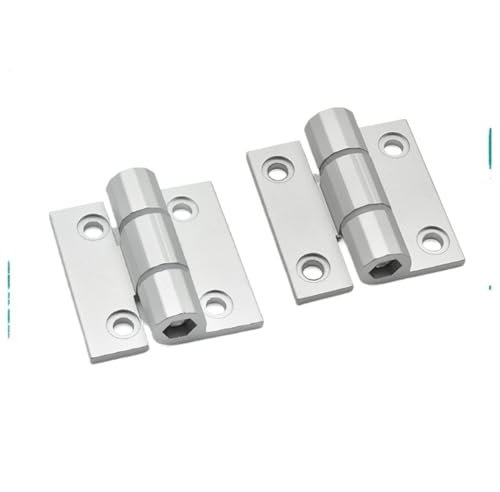 Bisagra de aluminio ajustable con torque, color blanco, 60 x 59 mm, for puerta de gabinete.(XK509-S32W)