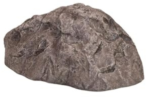 artplants.de Abdeckfelsen Sandstein Andreas, grau, 77x48x39cm, wetterfest | Kunstfelsen Attrappe