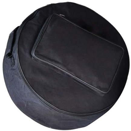 Sac à dos pour batterie avec bandoulière et poches extérieures en tissu Oxford facile à transporter