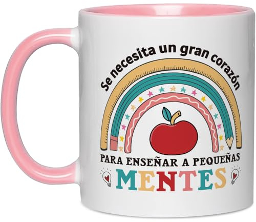 Fatbaby Regalos de agradecimiento para maestros, regalos de apreciación para maestros, taza de café, cumpleaños, Día de Acción de Gracias, Navidad, regalos para maestros, taza de té de 11 oz