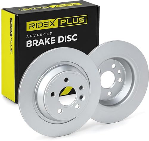 RIDEX PLUS 82B0175P 2x Disco freno Posteriore con bulloni/viti Compatibilità con FORD Focus II Hatchback DA, HCP, DP