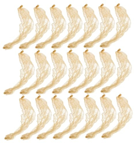 WRITWAA 40stücke Haarnetze für Duttfrisuren Unsichtbares Netzgewebe Elastische Haarnetze zum Einwickeln der Haare für Ballett-duttfrisuren Tanz-dutt-haarnetze Cosplay-haarnetze Netz-haarwi