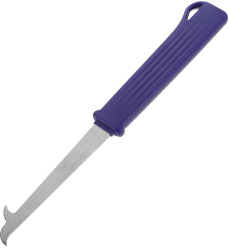 NUOBESTY Handgerät Reifensteinentferner Multifunktionaler Reifen Kies Haken aus Robustem Material Blau für Autoreifen Reinigung und Schutz
