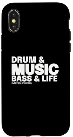 Custodia per iPhone X/XS Batteria E Basso Dubstep Junglist