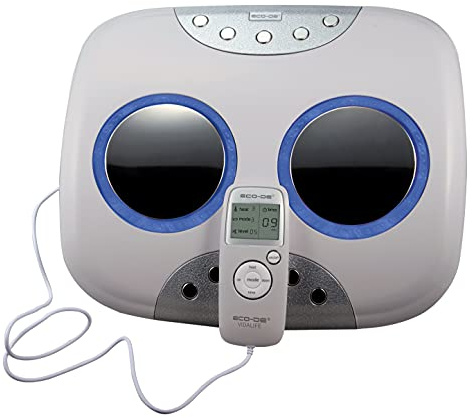 ECO-DE Lenden-Massagegerät. Anti-Stress. 2 verschiedene Arten elektrischer Impulse (TENS und EMS)