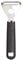 MasterClass Pelador de patatas en forma de Y con mango de agarre suave, acero inoxidable, 16 cm, negro