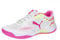 PUMA Unisex SOLARCOURT RCT Fußballschuh, White-Ravish-Fast Yellow, 41 EU