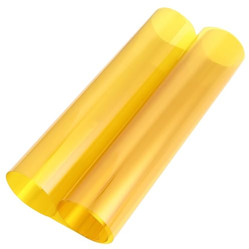 OSALADI Gelatine Spot Orange Filtrage Lumineuses Couleur Lumière pour Photo Plastique Film Couleur Transparence des Superpositions Colorées Lumière Film Lampe