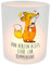 Mr. & Mrs. Panda Windlicht Fuchs Kommunion - Geschenk, Windlicht Glas, Kommunion Geschenk, Teelichtglas, Kerzenlicht, Windlicht Kerze, Konfirmation,