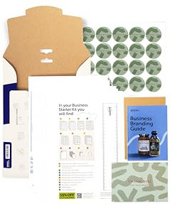 AVERY, Food & Beverage Business Branding and Packaging Ki. Erstellen Sie Ihr eigenes Branding, Etiketten, Visitenkarten und Dankeskarten, runde Etiketten, rechteckige Etiketten, Verpackungsetiketten