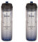 ZEFAL Pack Arctica 75 - Lot de Deux Bidons Vélo 750 ML - Gourde Vélo Isotherme - Inodore et Etanche - Bidon Sport sans BPA - Argent/Bleu