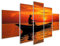 islandburner Prime Bild auf Leinwand Sonnenuntergang Angeln Bilder Wandbilder Poster