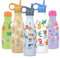 SHO Kids Bottle - Original 2.0 - Ultimate Insulated, Double Walled Stainless Steel Vacuum Flask & Water Bottle - 12 Hours Hot & 24 Hours Cold - 260ml - BPA Free (375ml, Dragons with Straw Lid)