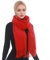 RIIQIICHY Schal Damen Winter Rot Schals Tücher Winterschal Kuschelig Xxl Damenschal Pashmina Herbst Frauen Kaschmir Schal mit Fransen