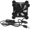 iplusmile Ventilateur de Refroidissement USB Silencieux pour Routeur et Pc Portable Ventilateur de Radiateur Portable avec Pur pour Prévention de Surchauffe