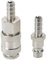 1 set di raccordi pneumatici di tipo europeo UE, attacco rapido for ugello portagomma for compressore d'aria SH PH 6 mm 8 mm 10 mm(10mm)