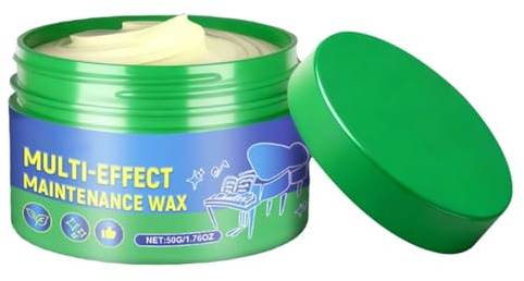 Guitar Cleaner Wax 60g Musical Instrument String | Guitar Cleaning for Trumpet Clarinet Piano Violin Bass Maintenance Restoration