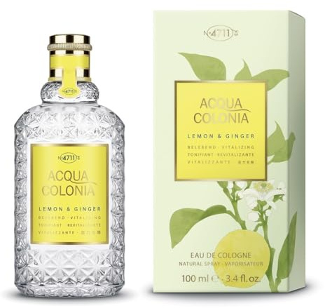 4711 Acqua Colonia® Lemon & Ginger Eau de Cologne Natural Spray 100ml | 4711 Acqua Colonia® Lemon & Ginger Eau de Cologne – Belebender Unisex-Duft mit spritziger Zitrone und würzigem Ingwer.