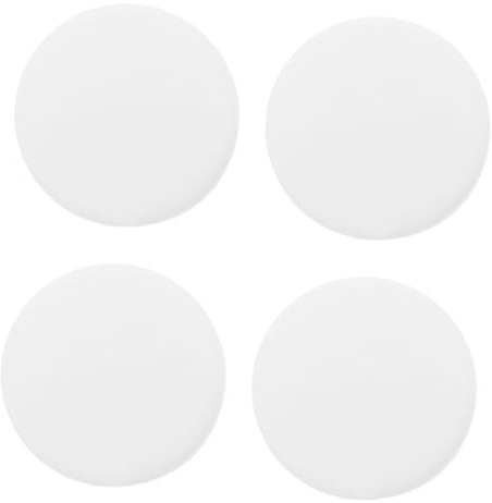 Bianco Tappo Serbatoio Idropulsore in Silicone, 4 Pezzi | Chiusura Ermetica, Installazione Semplice, per Viaggio e Ufficio, Ricambio Compatibile Idropulsore