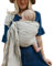 Hip Baby Wrap Leinen Ring Schlinge Babytrage für Säuglinge und Kleinkinder (Hafer)